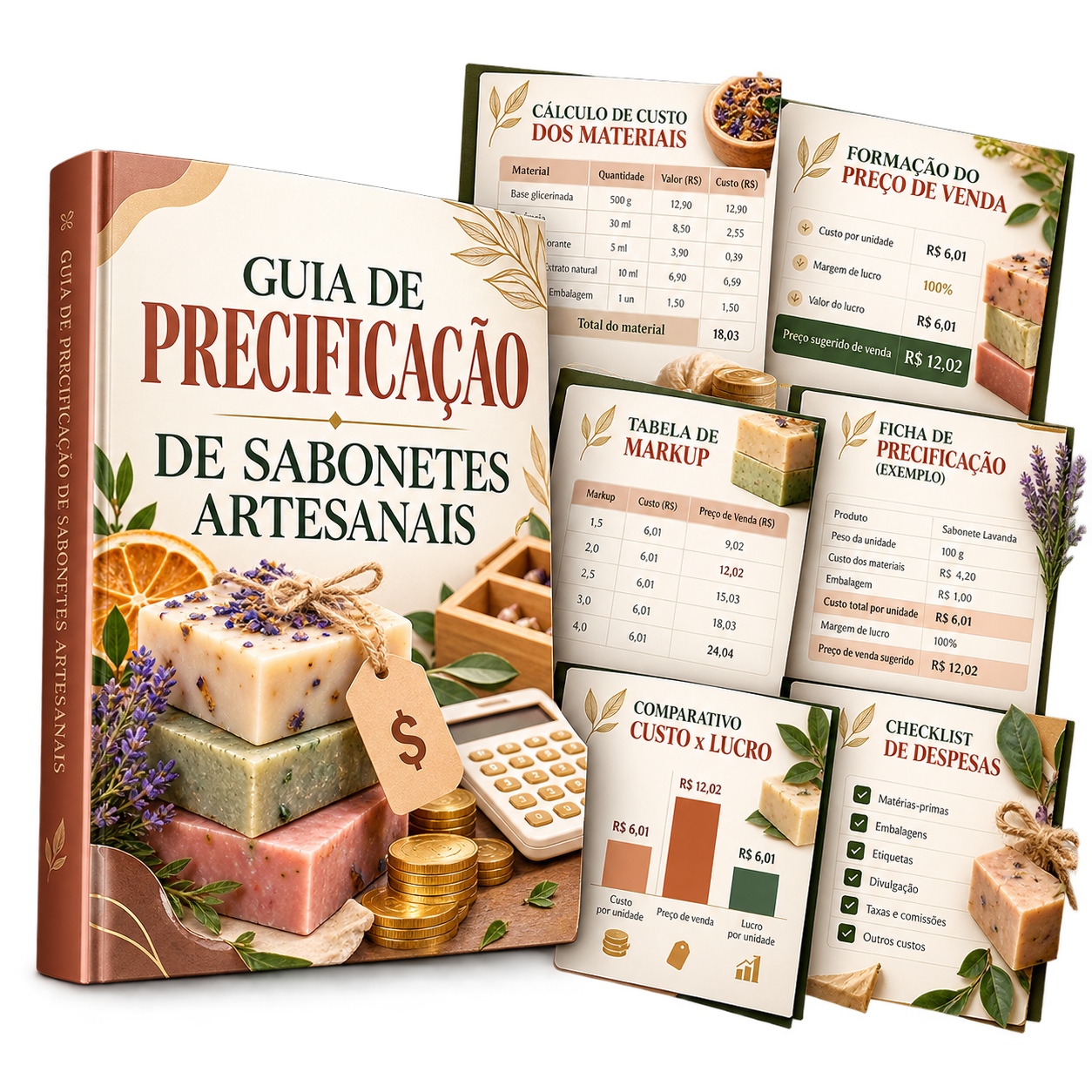 Guia de Precificação de Sabonetes Artesanais