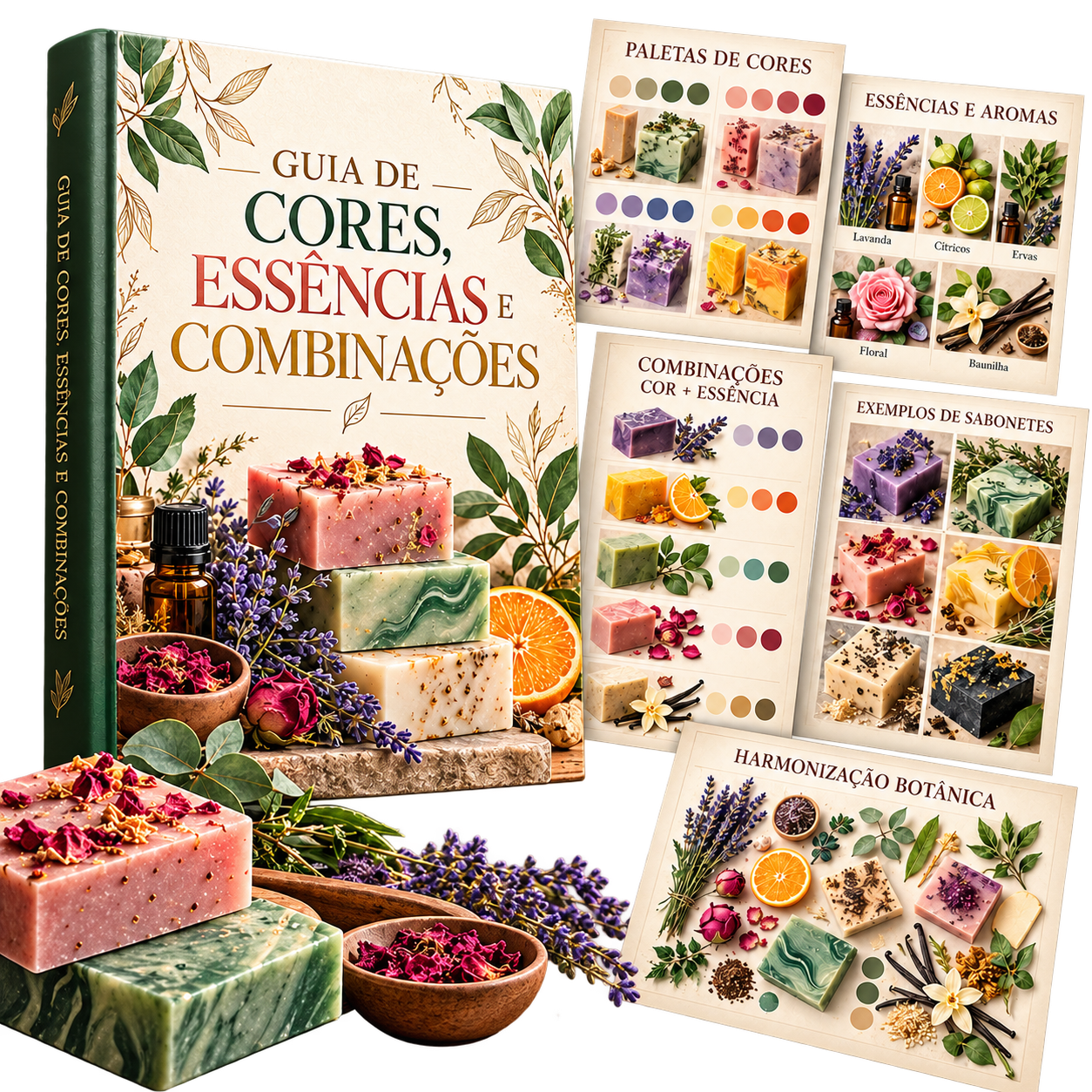 Guia de Cores, Essências e Combinações